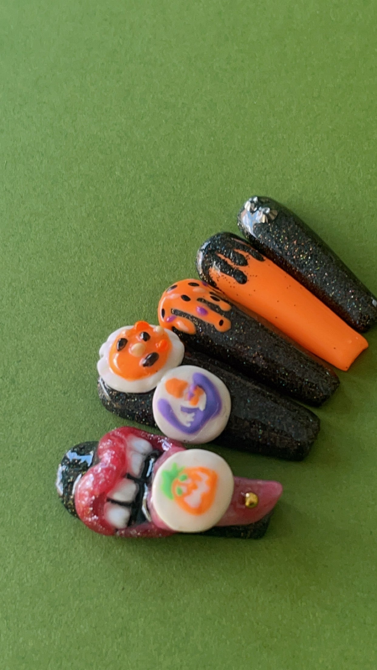 Halloween Sugar Cookie Press Ons